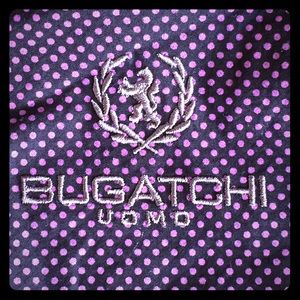 Bugatchi Men’s Long Sleeve Dress Shirt ShapedFit L
